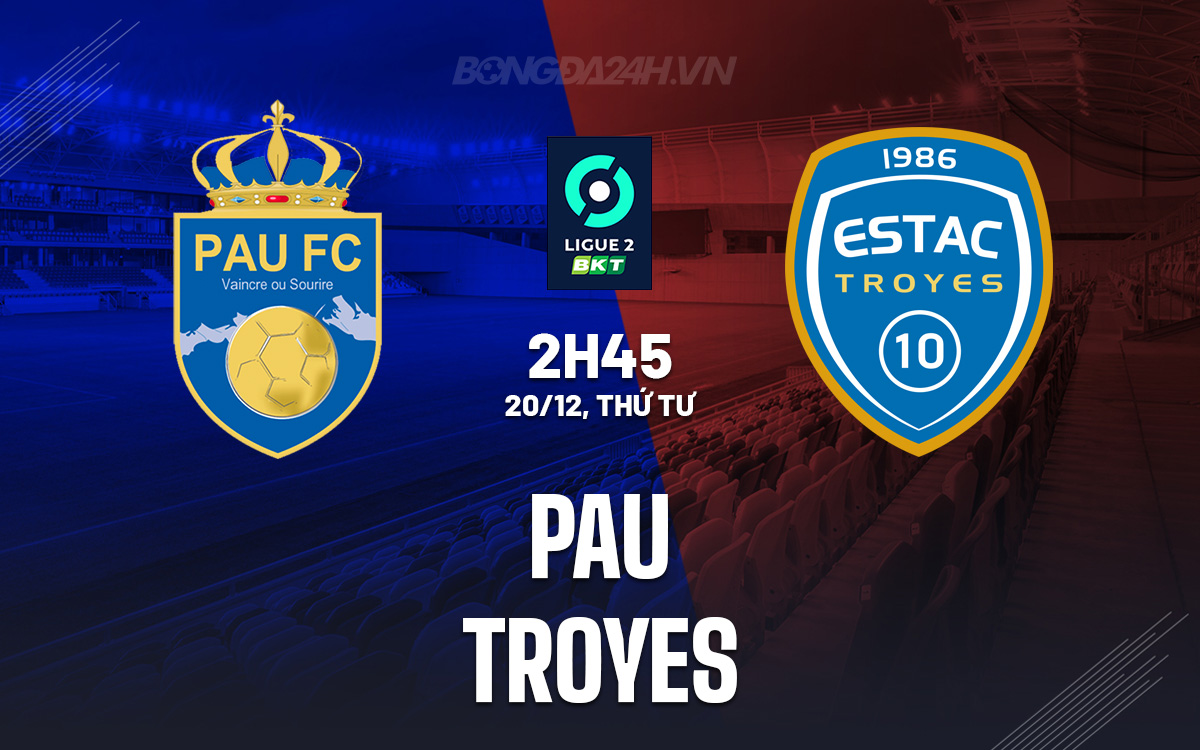Pau vs Troyes