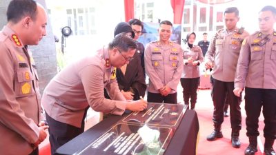 Kapolda Aceh Resmikan Mako Polsek Baiturrahman dan Poliklinik Polresta Banda Aceh