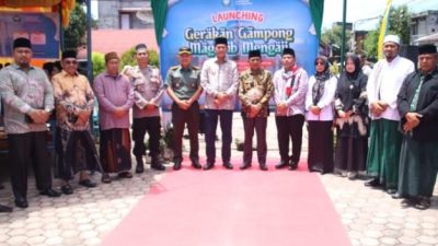 Perkuat Syariat Islam di Asel, Bupati H. Mirwan MS Luncurkan G2M2