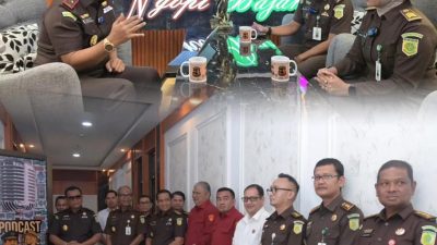 Kejati Aceh Resmikan Podcast “NGOPI BAJAK”