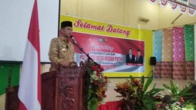 Bupati Asel H. Mirwan MS Resmikan Pembentukan KMP