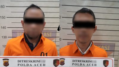 Penyidik Polda Aceh Tahan Dua Karyawan PT BAS Cabang Bener Meriah