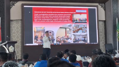 Ini Capaian Kerja 100 Hari Bupati Aceh Utara Ayah Wa 