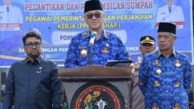 1.484 PPPK Tahap 1 Formasi Tahun 2024 dilantik, Ini Pesan Tagore