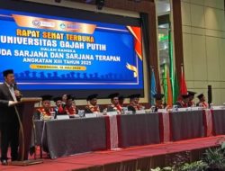 Wisuda UGP Angkatan XIII, Ini Pesan Bupati Haili Yoga