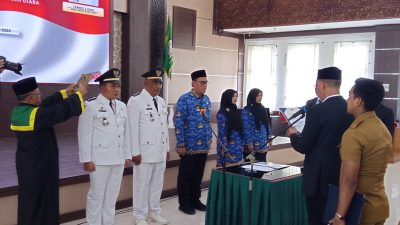 Wabup Tarmizi Payang Lantik Lima Pejabat Eselon III, Dorong Percepatan Layanan Publik di Aceh Utara