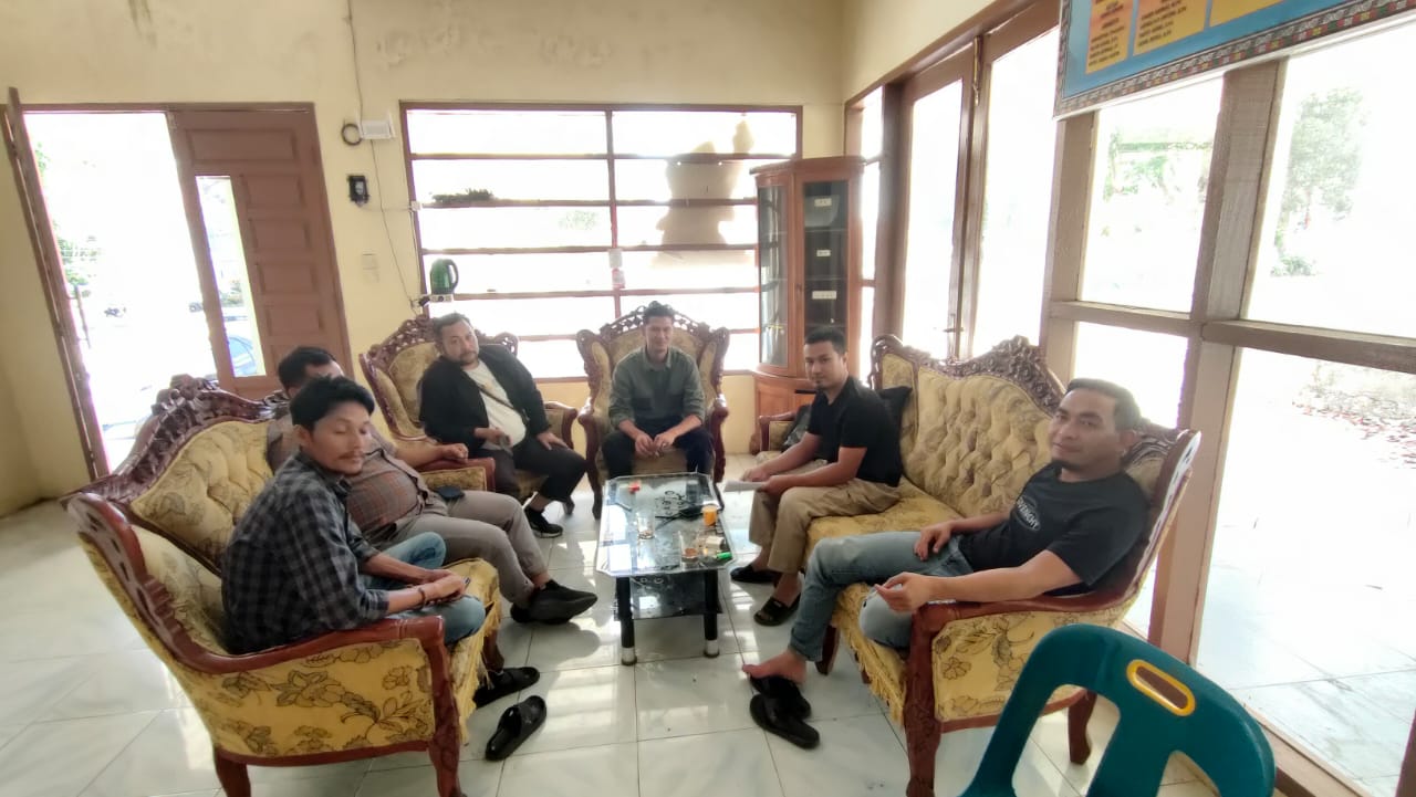 Pengurus Balai PWI Bener Meriah menghadiri musyawarah pembentukan Panitia Konferensi Pertama yang diselenggarakan di Kantor KONI Bener Meriah Kamis (31/7).