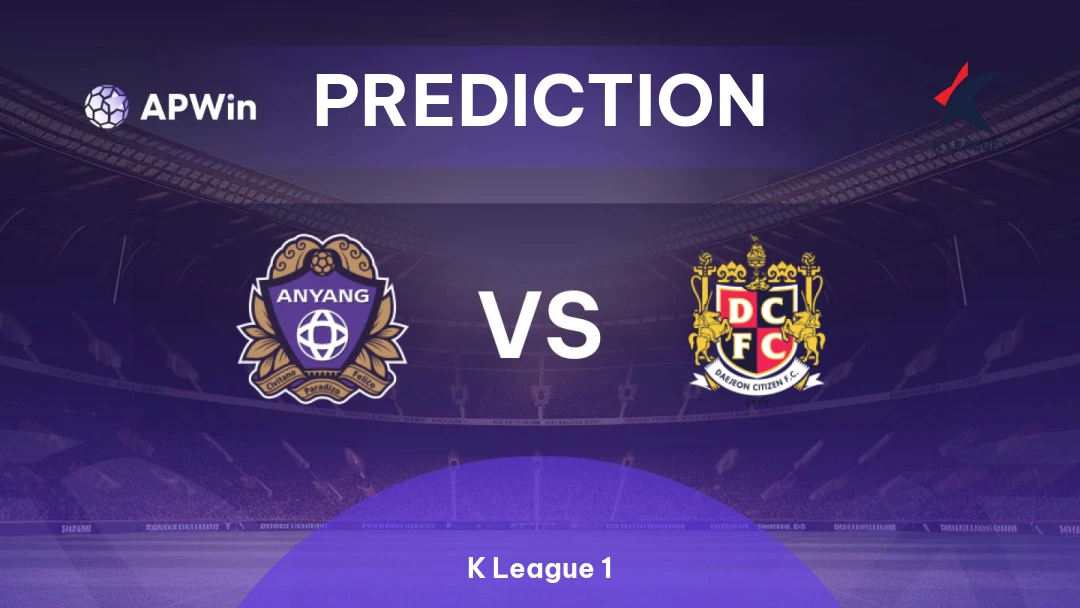 Anyang vs Daejeon Citizen