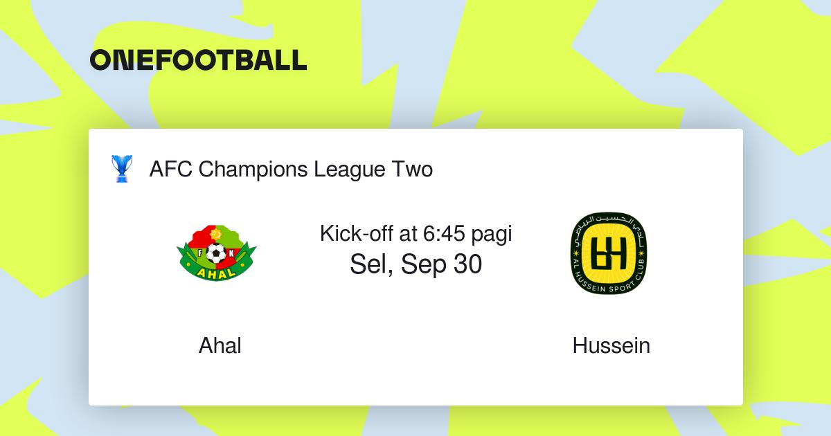 Ahal vs Al Hussein Irbid