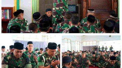 TNI Korem Lilawangsa Munajat, Doakan Negara dan Rakyat Indonesia Damai