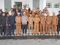 Kapolda Aceh Bersama Pengurus Masjid Raya Doakan Aksi Hari Ini Berjalan Damai dan Lancar