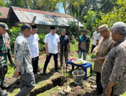 Bupati Bireuen Letakkan Batu Pertama Pembangunan Rumah Bantuan di Seuneubok Lhong