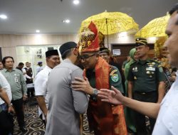 Kapolda Aceh Sambut Kedatangan Pangdam IM Mayjen TNI Joko Hadi Susilo