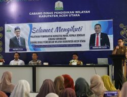 Cabdindik Aceh Utara Gelar Workshop Peningkatan Kapasitas Wakil Kepala Sekolah Bidang Kurikulum