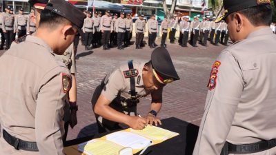 IPTU Faisal Riza Resmi Jabat Kapolsek Pante Ceureumen dan IPTU Bagus Edyanthoro Jadi Kapolsek Meureubo 