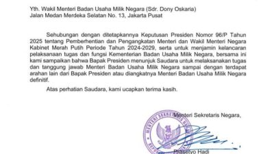 Soal BUMN, Mensesneg “Kangkangi” Presiden