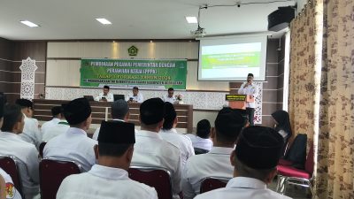 PPPK Formasi 2024 Ikut Pembinaan di Kankemenag Aceh Utara
