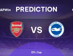 Prediksi Arsenal vs Brighton, Carabao  Cup 30 Oktober 2025