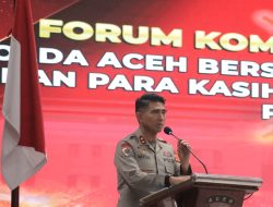 Kapolda Aceh: Waktunya Membangun, Disharmoni No