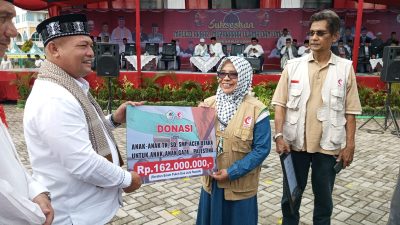 Pelajar di Aceh Utara Donasi Rp. 162 Juta untuk Gaza, Ayah Wa: Sangat Mulia Hati Mereka 