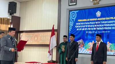 Bupati Aceh Tengah Lantik Dua Direktur Perusahaan Daerah 