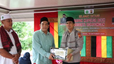 Kapolda Aceh Irjen (Pol) Marzuki Ali Silaturahmi di Ponpes Jabal Rahmah