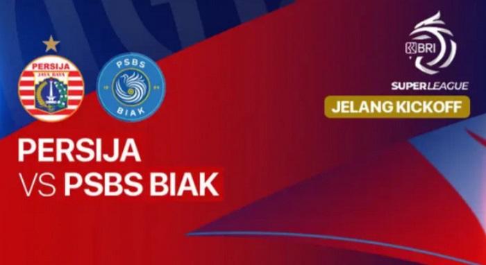 Persija vs PSBS Biak