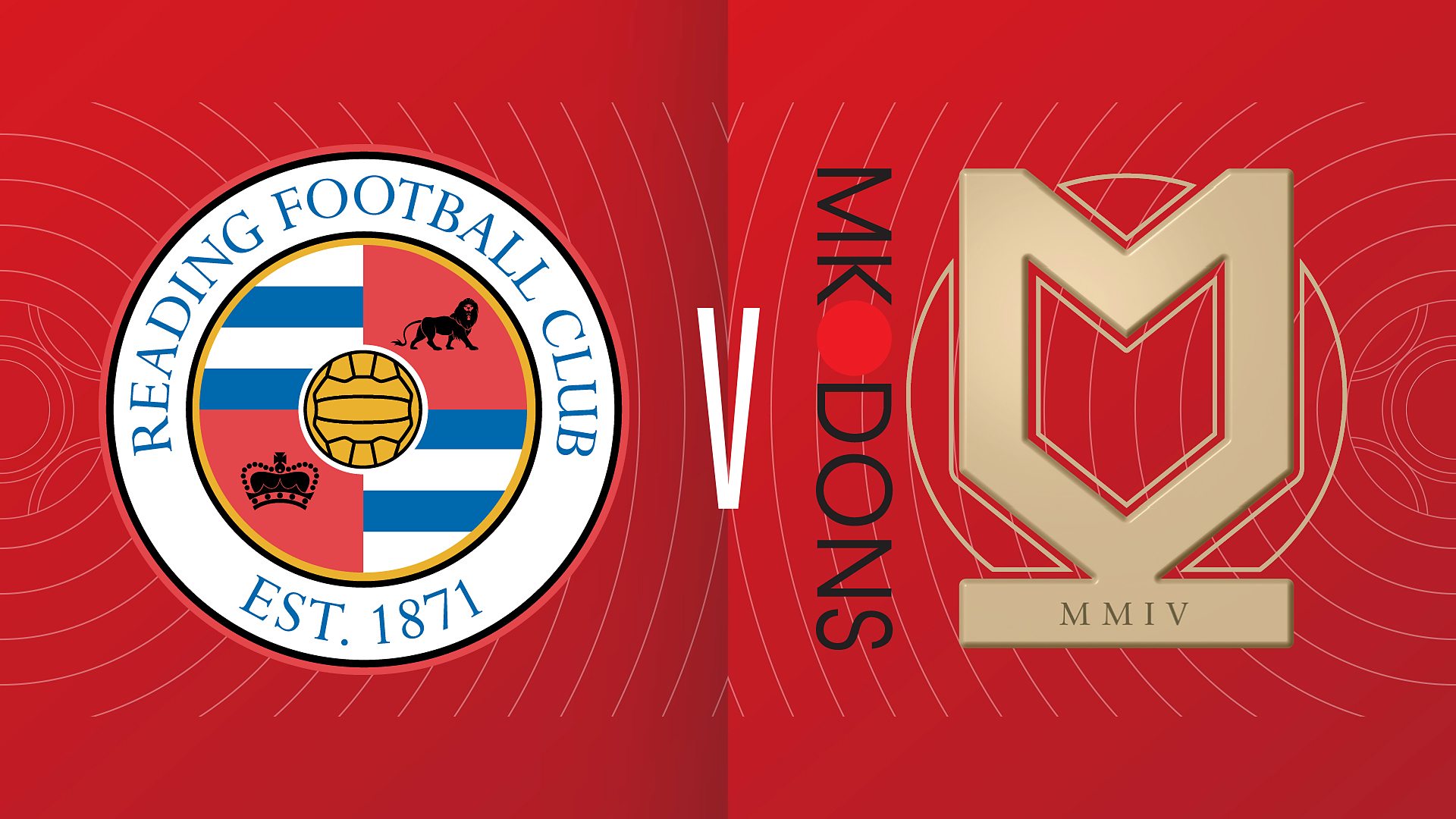 Reading vs MK Dons