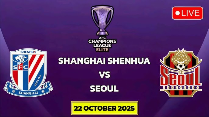 Shanghai Shenhua vs Seoul