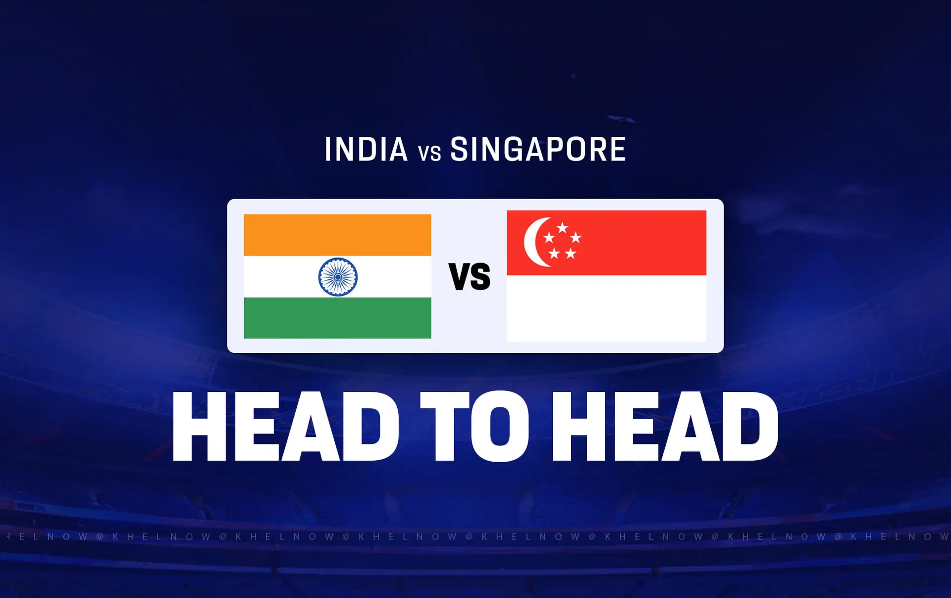 Singapura vs India