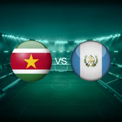 Suriname vs Guatemala