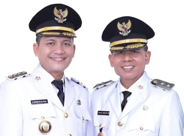 Bupati dan Wakil Bupati Asel H. Mirwan MS-H. Baital Mukadis.(Foto/mediaaceh.co.id/istimewa).