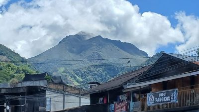 Status Gunung Burni Telong Aceh Kembali Naik Level Waspada Pasca Gempa