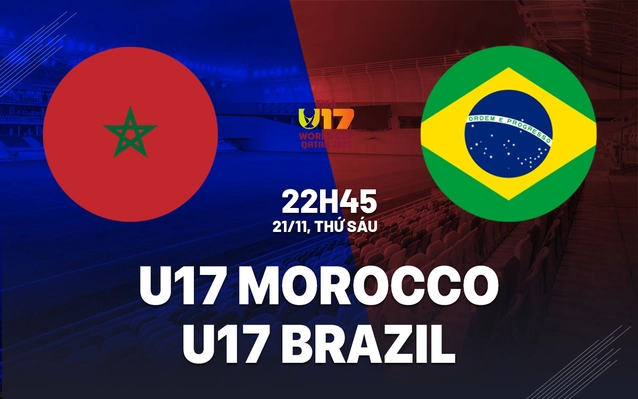 Maroko U17 vs Brasil U17
