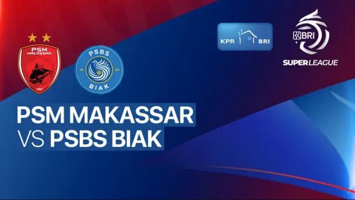 PSM Makassar vs PSBS Biak
