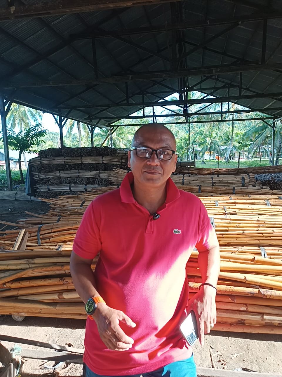 Pengusaha Rotan Simeulue, Yusuf Daud. Foto/Kadri Media Aceh