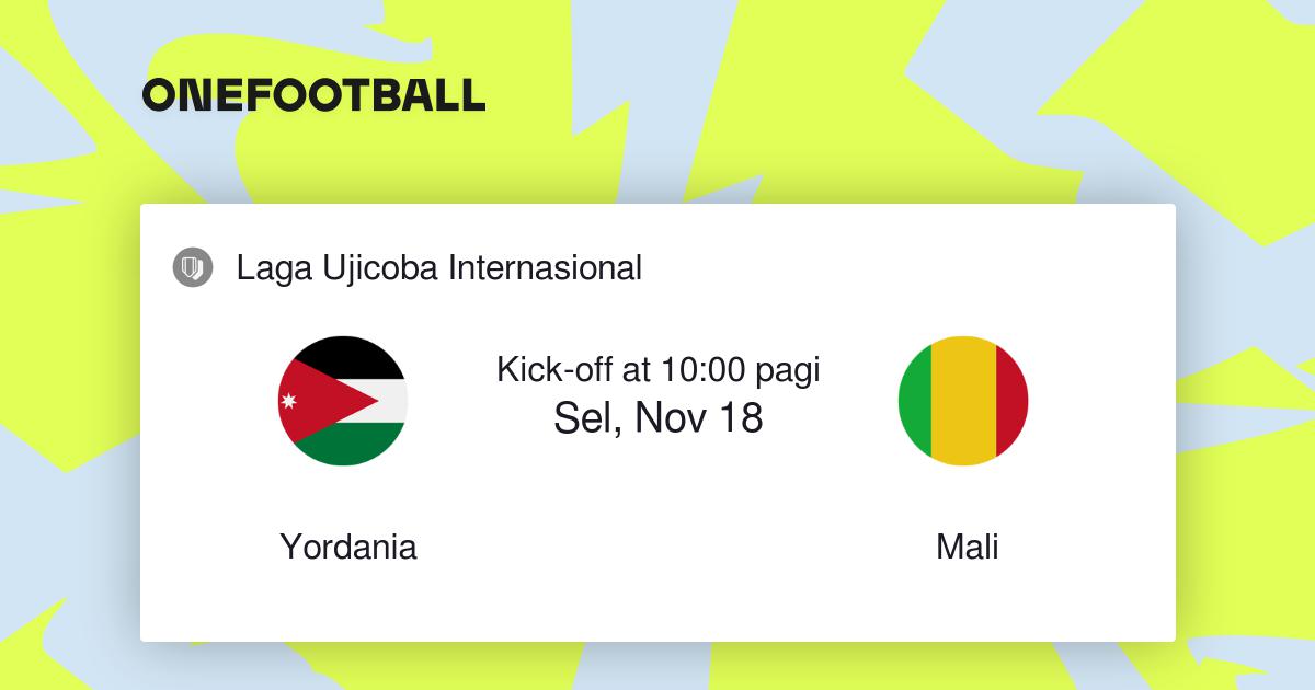 Yordania vs Mali