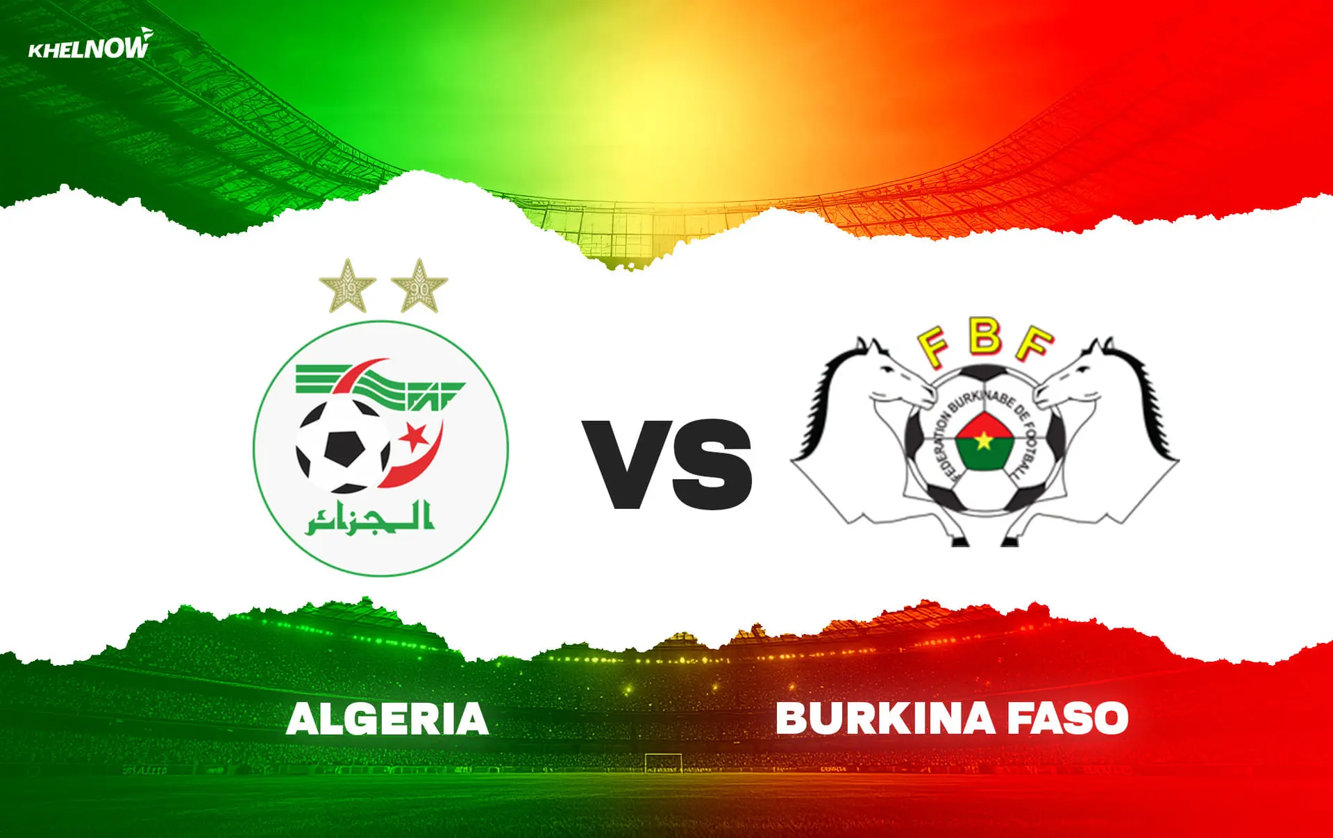 Aljazair vs Burkina Faso