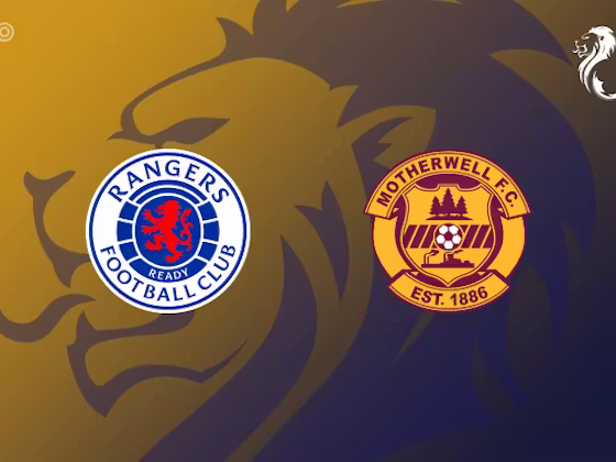Rangers vs Motherwell