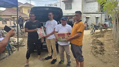 SPS Aceh Salurkan Bantuan Banjir untuk Warga Pidie Jaya