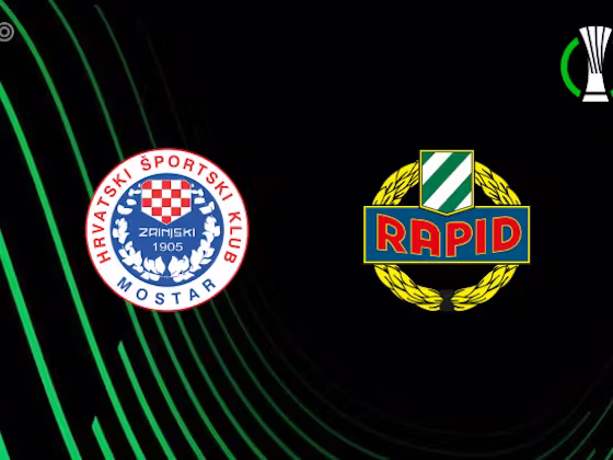 Zrinjski Mostar vs Rapid Wien