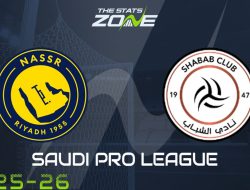 Prediksi Al Nassr vs Al Shabab ,  Saudi Pro League  18 Januari 2026