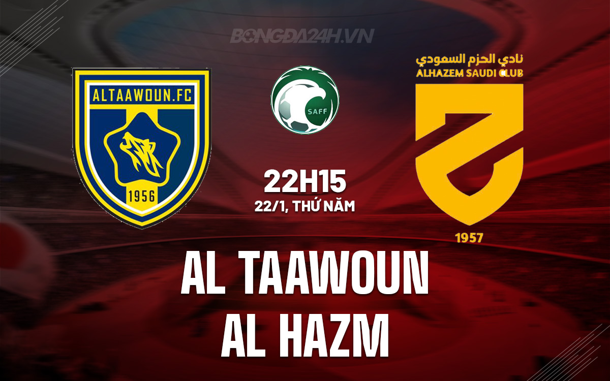 Al-Taawoun vs Al-Hazm