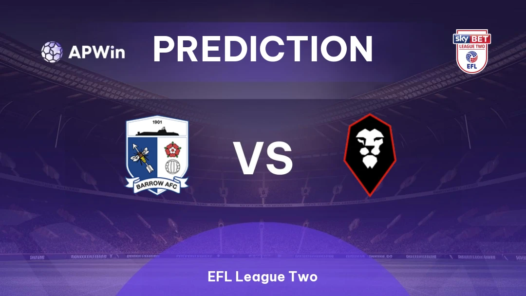 Barrow vs Salford City