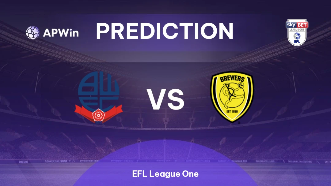 Bolton vs Burton Albion