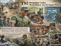 TNI HADIR MENGOBATI LUKA, MEMULIHKAN ASA DI TANAH TAMIANG