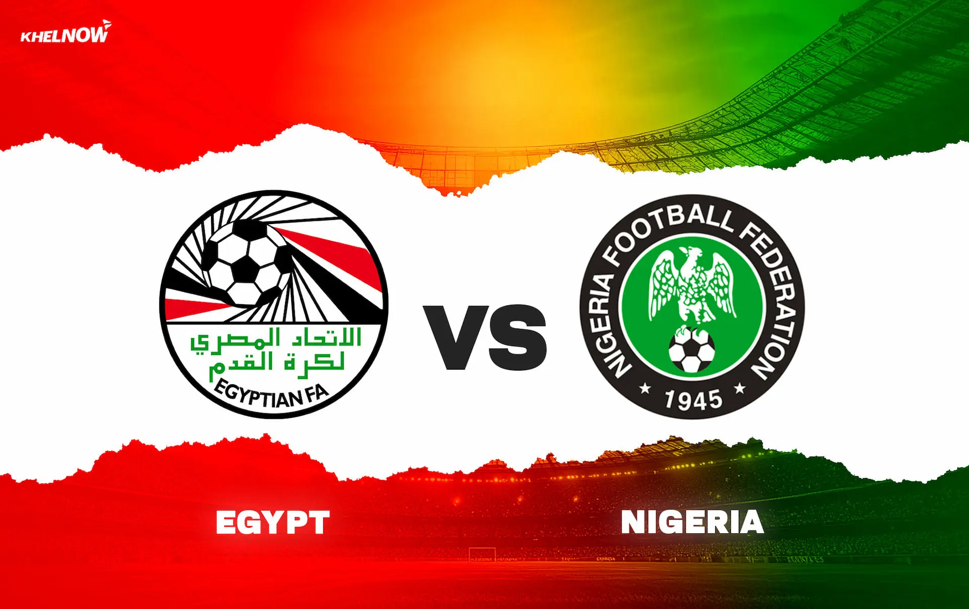 Mesir vs Nigeria