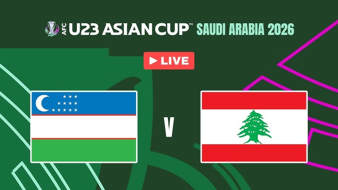 Uzbekistan U23 vs Lebanon U23