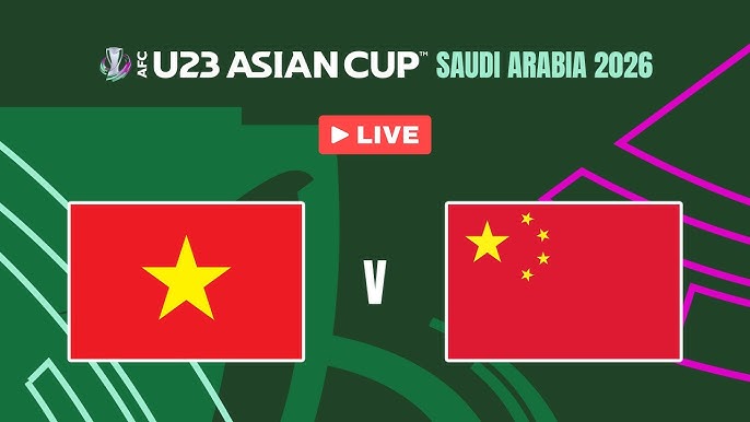 Vietnam U-23 vs Tiongkok U-23