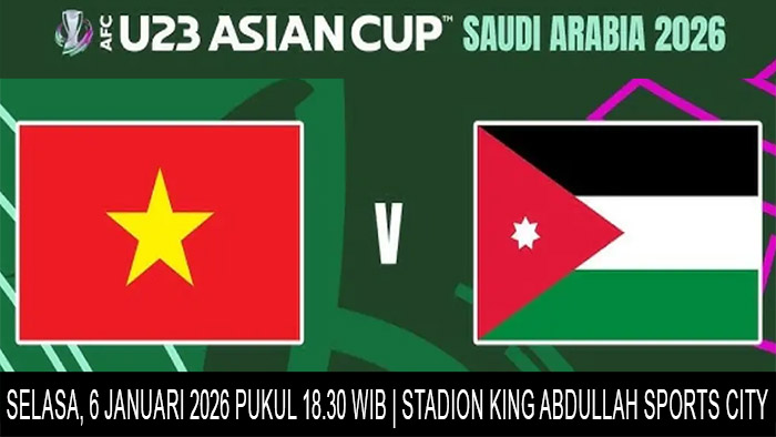 Vietnam U-23 vs Yordania U-23